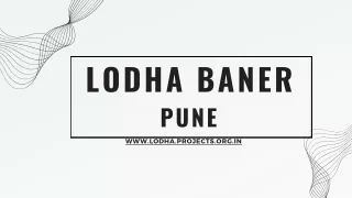 lodha baner pune