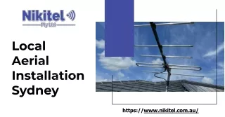 Local Aerial Installation Sydney: High-Quality TV Antenna Services at Nikitel