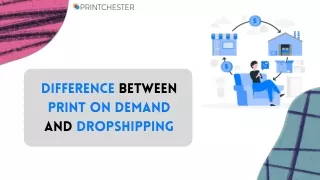 difference between print on demand
