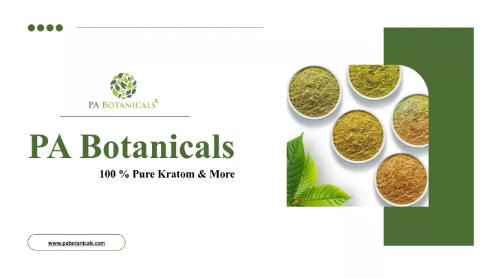 pa botanicals