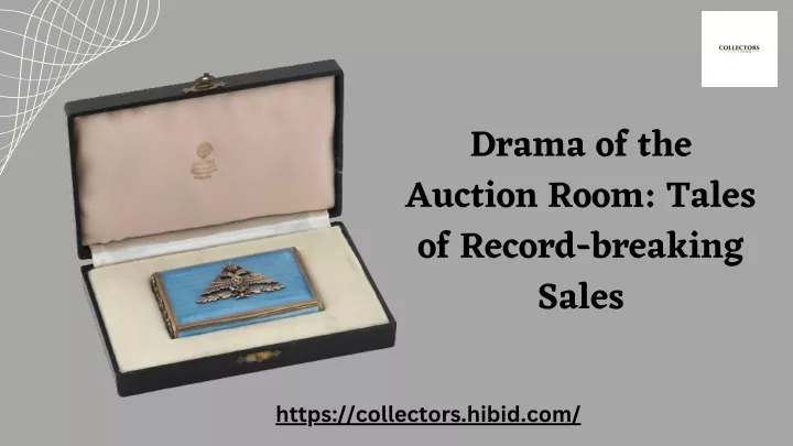 drama of the auction room tales of record