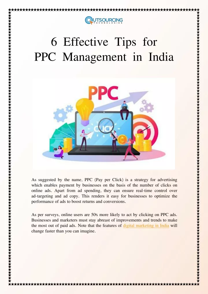 6 effective tips for ppc management in india