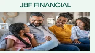 Investment Management  In Alberta | JBF Financial