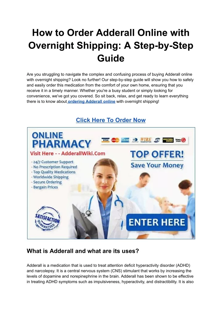 how to order adderall online with overnight