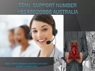 Stan Support Number Australia  61480020966