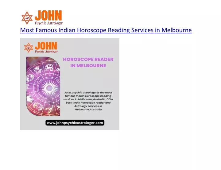 most famous indian horoscope reading services