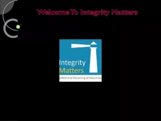 Online Anti Bribery and  Anti-Corruption (ABAC) Training - Integrity Matters