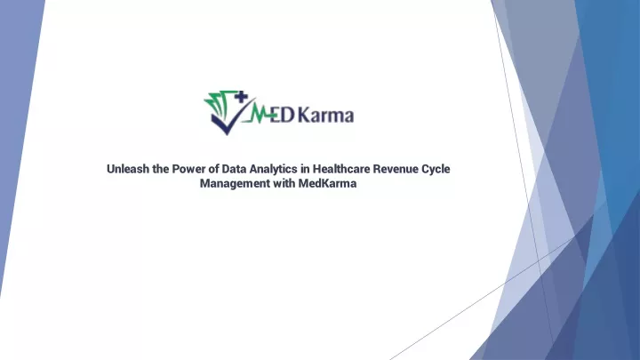 unleash the power of data analytics in healthcare