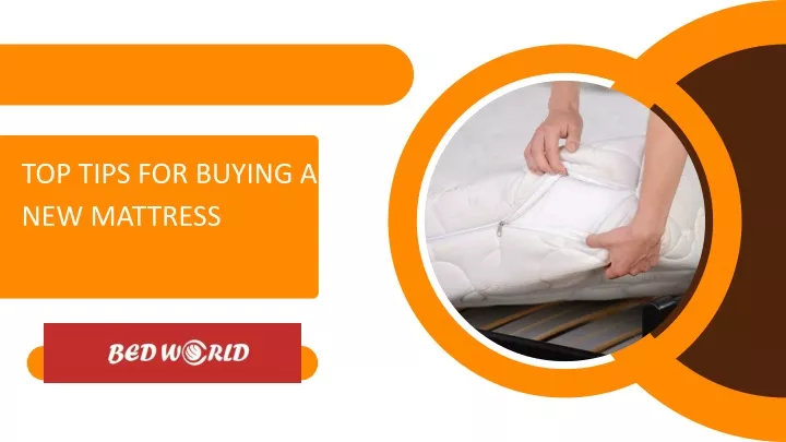 top tips for buying a new mattress