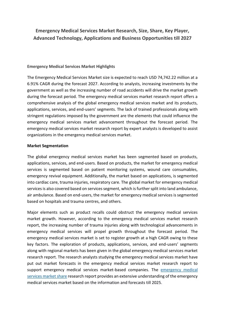 ppt-emergency-medical-services-market-share-swot-analysis-dynamics