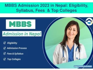 MBBS Admission in Nepal 2023