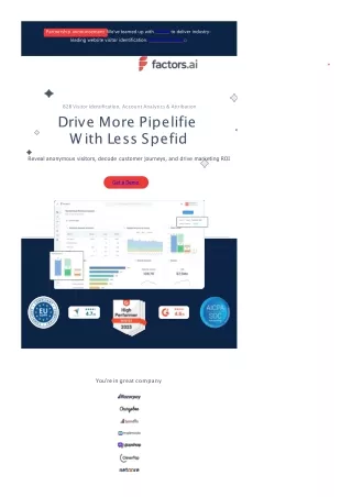 Factors.ai - Visitor Identification & Account Analytics Platform