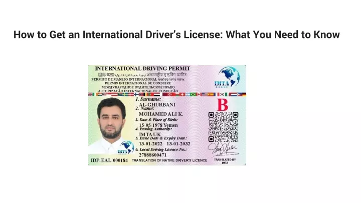 how to get an international driver s license what you need to know