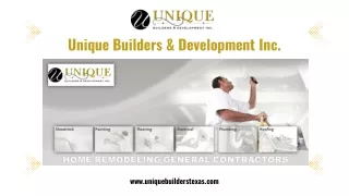 Unique Builders | Bathroom Remodelers Houston