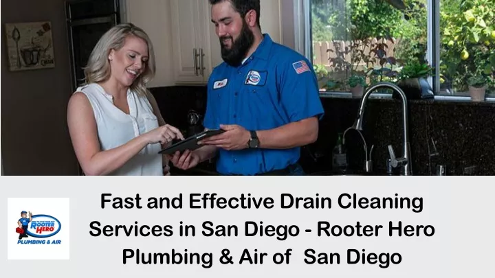 fast and effective drain cleaning services