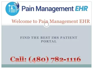 Well Upgraded IMS Patient Portal