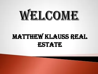 welcome