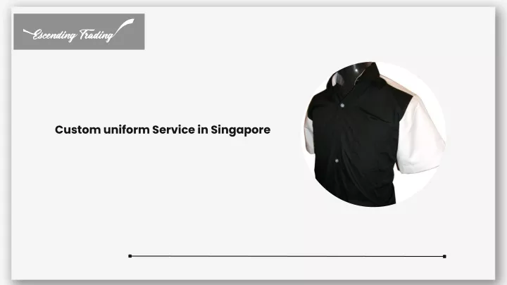 custom uniform service in singapore