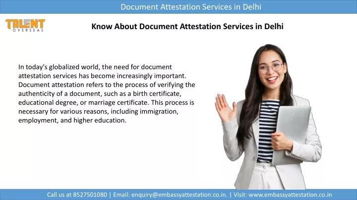 document attestation services in delhi