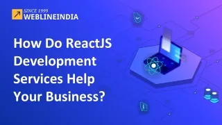 How ReactJS Development Services Helps Businesses