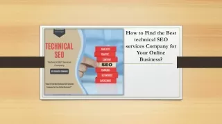 How to Find the Best technical SEO services
