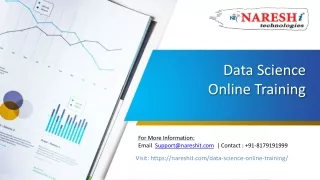 Best Data Science Online Training in NareshIT