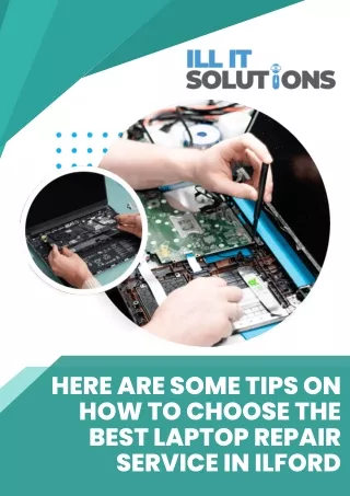 Tips for Choosing a Laptop Repair Service in Ilford