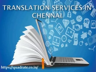 Translation Services in Chennai - Top Translation Company