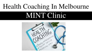 Health Coaching In Melbourne