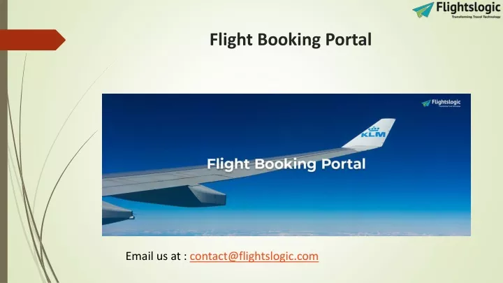 flight booking portal