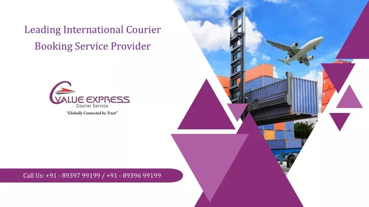 leading international courier booking service