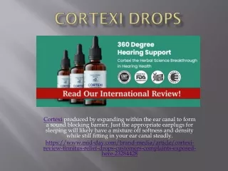 Cortexi Drops