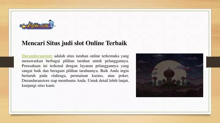 mencari situs judi slot online terbaik