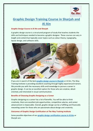 graphic design training course in sharjah