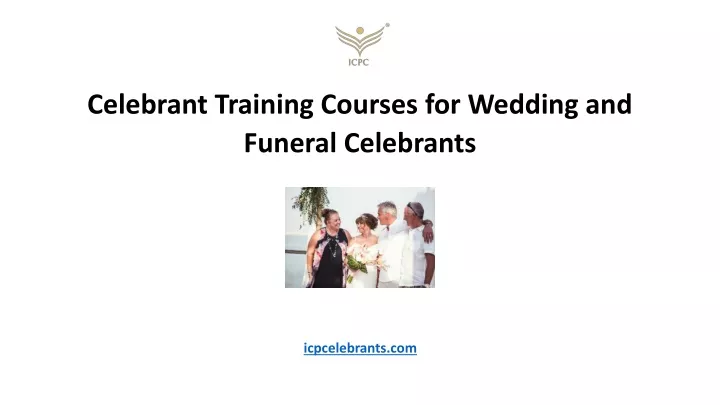 celebrant training courses for wedding