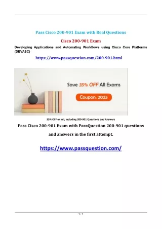 pass cisco 200 901 exam with real questions