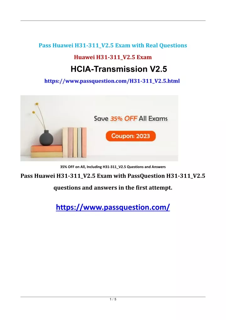 pass huawei h31 311 v2 5 exam with real questions