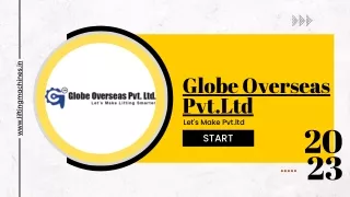 Globe Overseas Pvt.Ltd - lets make lifting smarter | Lifting Machines