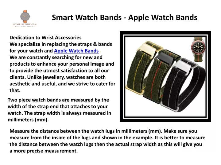 smart watch bands apple watch bands