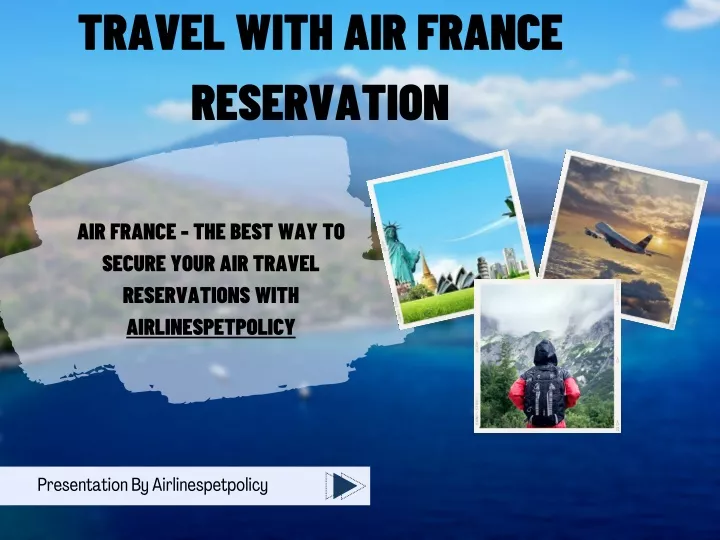 travel with air france reservation