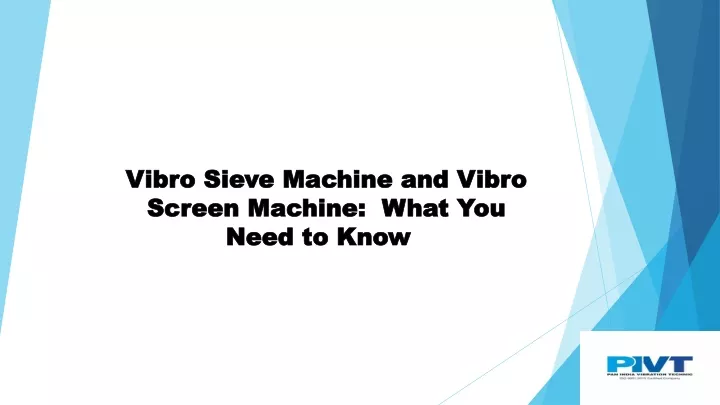 vibro sieve machine and vibro screen machine what you need to know