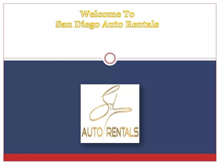 welcome to san diego auto rentals