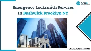 Emergency Locksmith Services In Bushwick Brooklyn NY