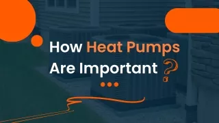 how heat pumps are important