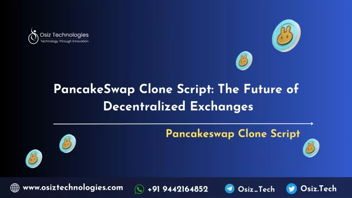 pancakeswap clone script the future