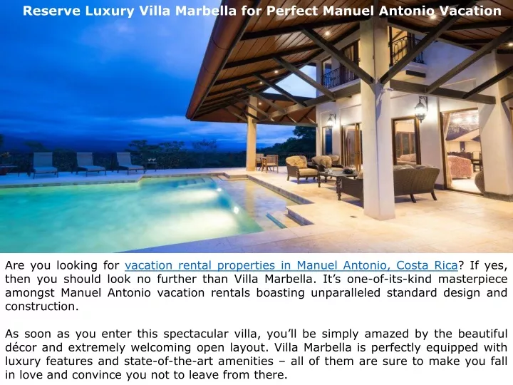 reserve luxury villa marbella for perfect manuel