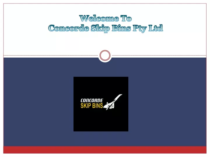 welcome to concorde skip bins pty ltd