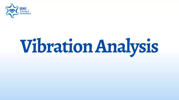 vibration analysis