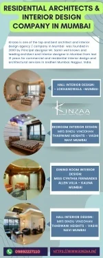 Residential architects & Interior design company in Mumbai_Kinzaa - slide 1