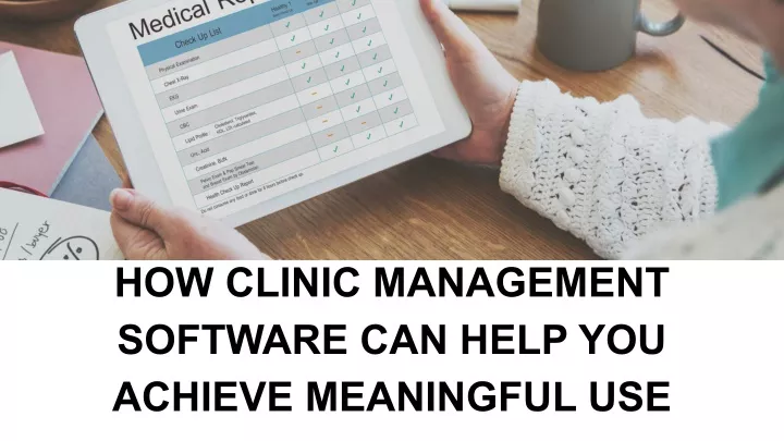 how clinic management software can help